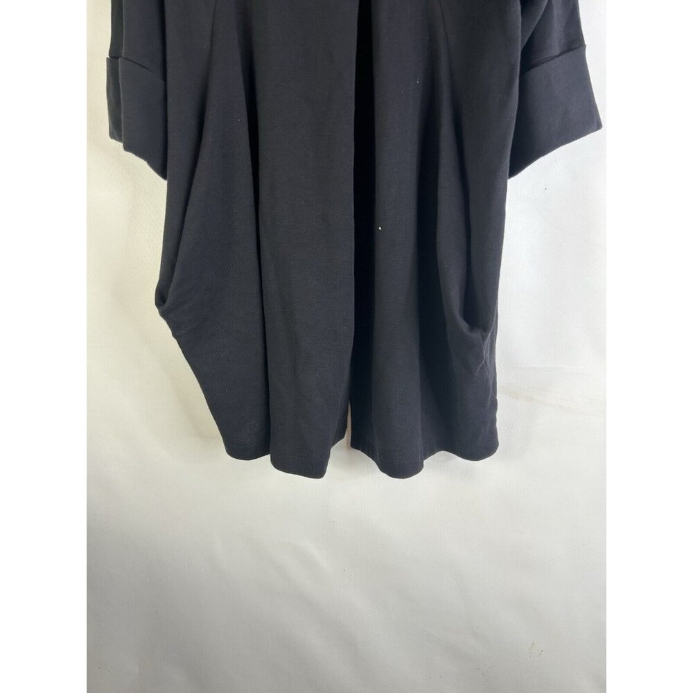 Comfy Usa Black Single Button Collared Jacket Lag… - image 2